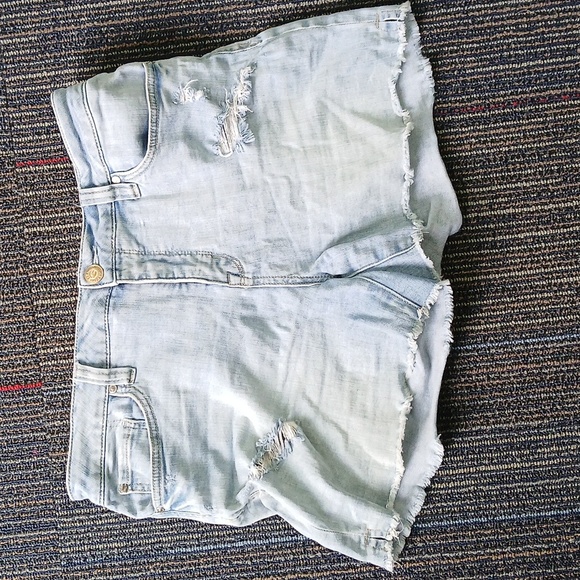 Seven7 Pants - Seven7 Weekend Distressed Jean Shorts Size 10